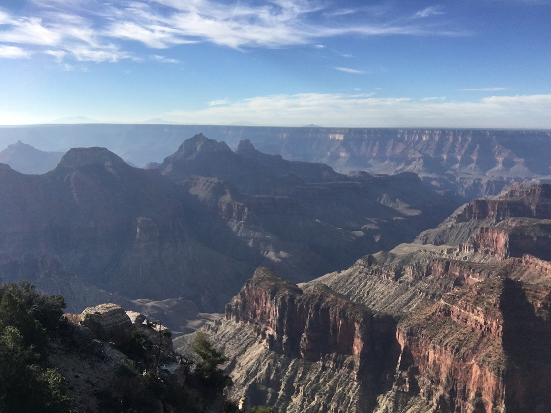 Another shot of the Grand Canyon, looking into the distance.
